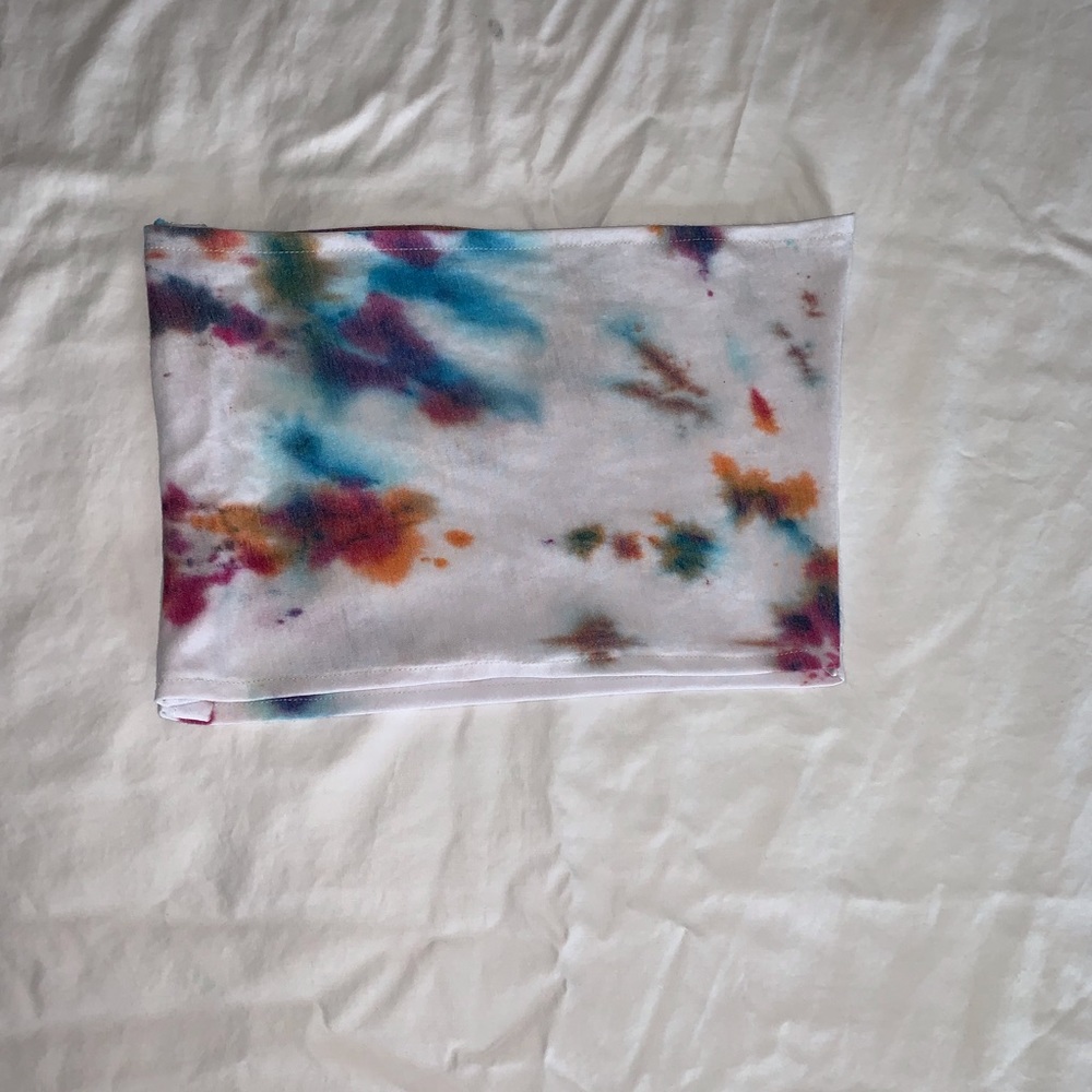 tie die tube top